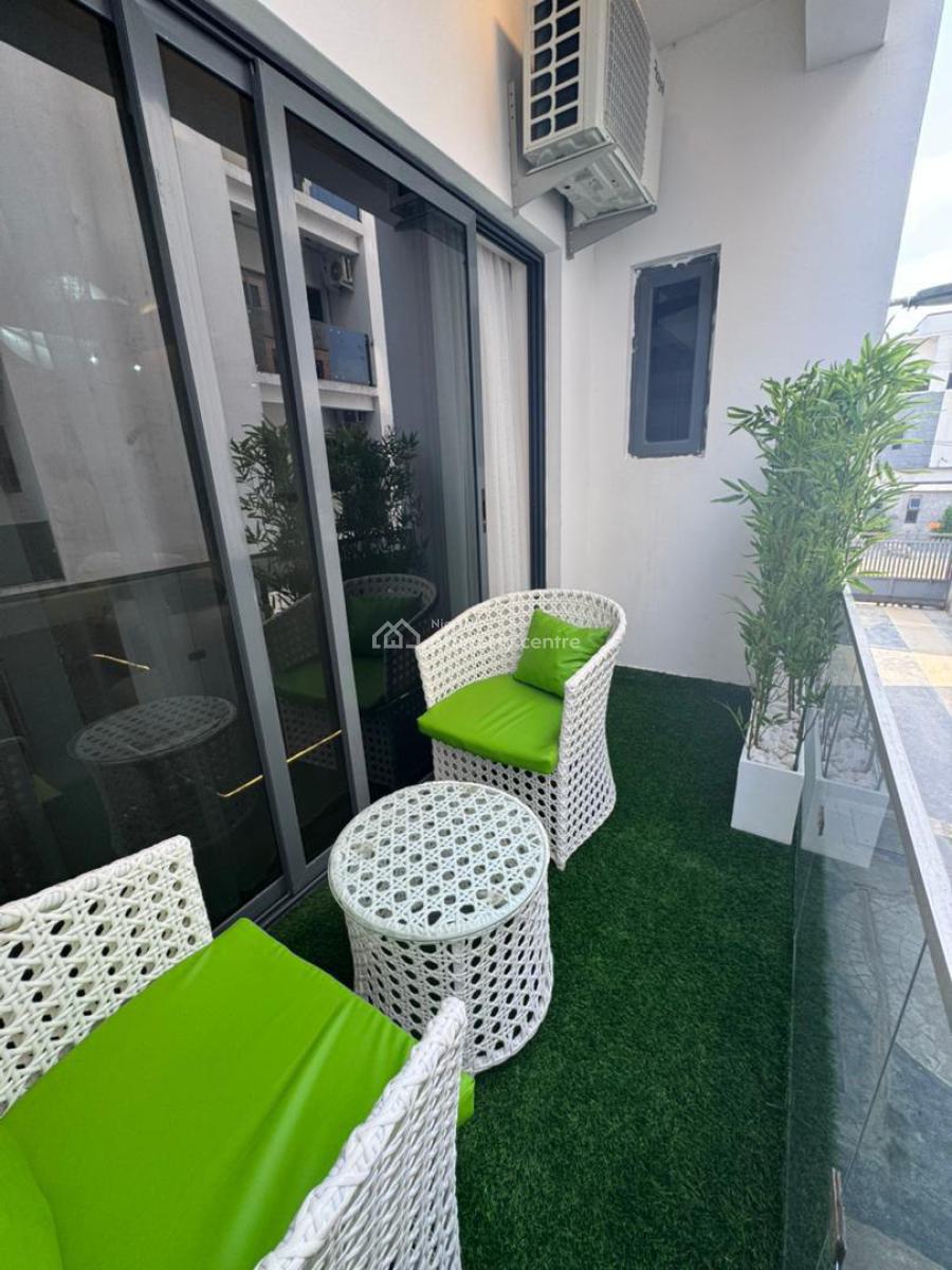 Luxury 2 Bedroom Apartment with Balcony and Pool, Ikate, Lekki, Lagos, Flat / Apartment Short Let