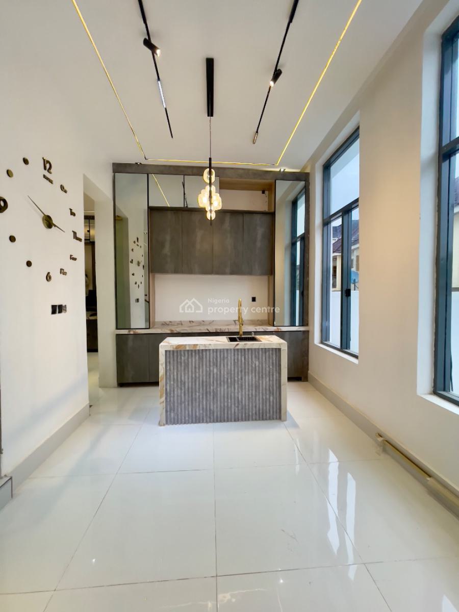 Stunning Luxury 5 Bedroom Fully Detached Duplex with Swimming Pool and Bq, Chevron Toll Gate, Lekki, Lagos, Detached Duplex for Sale