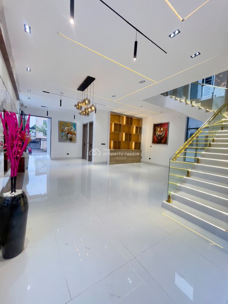 Stunning Luxury 5 Bedroom Fully Detached Duplex with Swimming Pool and Bq, Chevron Toll Gate, Lekki, Lagos, Detached Duplex for Sale