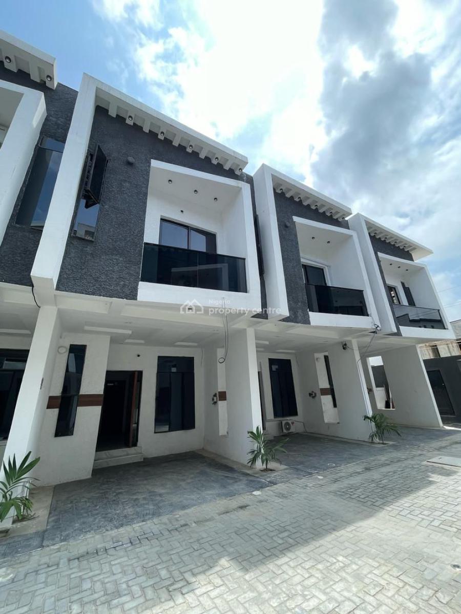 Brand New 4 Bedroom Terrace Duplex., Ikota, Lekki, Lagos, Terraced Duplex for Rent