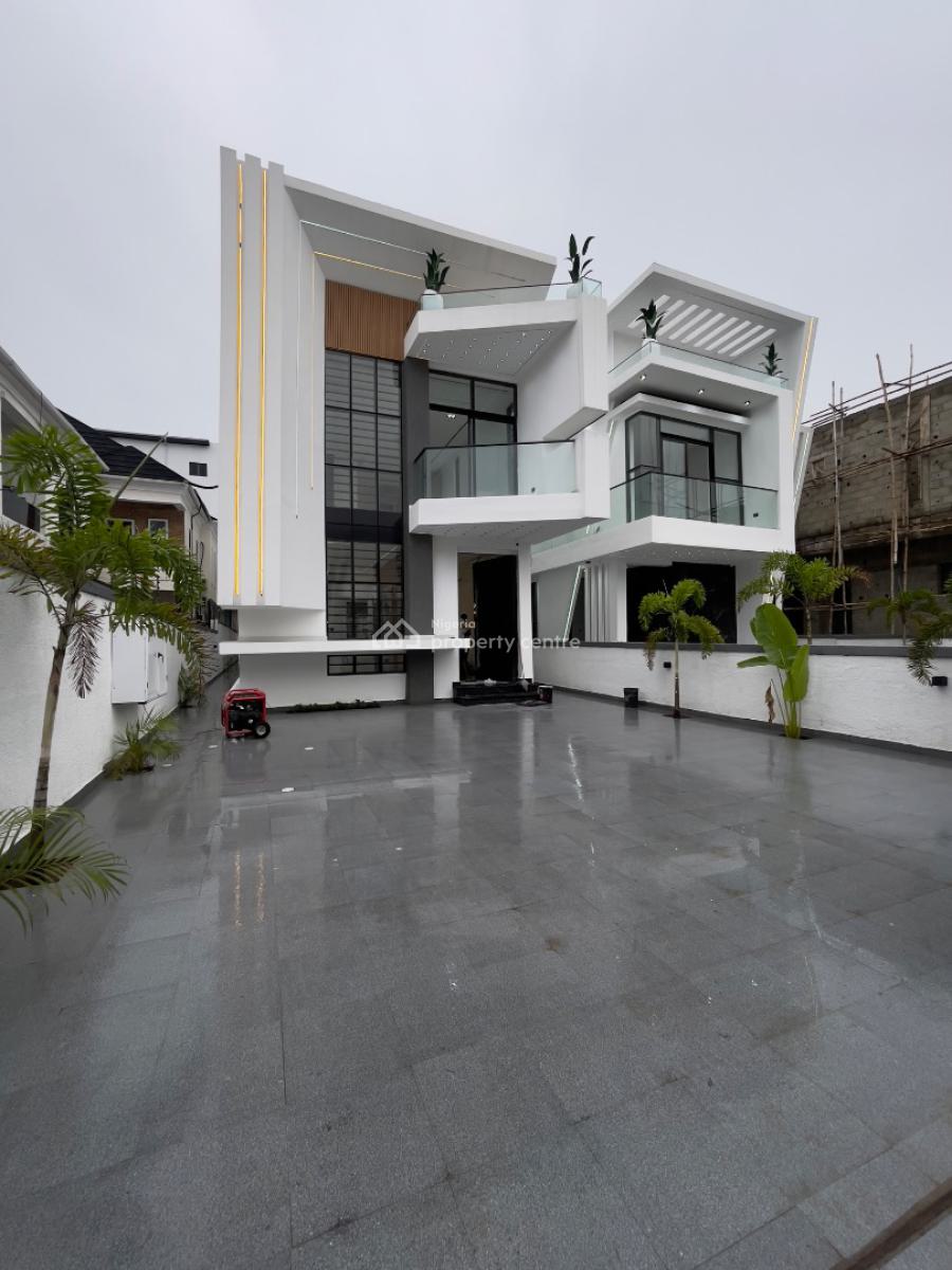 Unconventionally Carved 5 Bedroom Fully Detached Duplex with Swimming Pool, Chevron Toll Gate, Lekki, Lagos, Detached Duplex for Sale