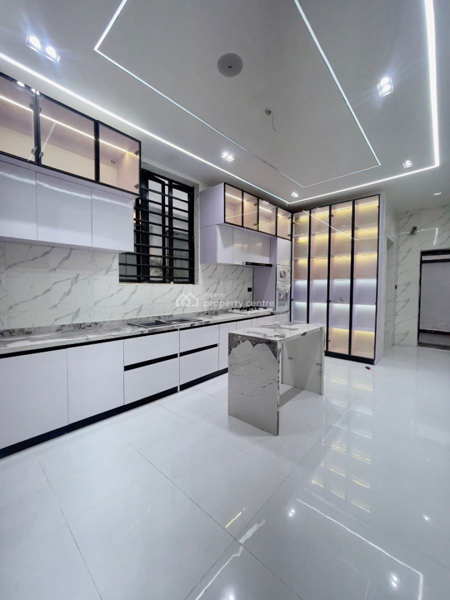 Unconventionally Carved 5 Bedroom Fully Detached Duplex with Swimming Pool, Chevron Toll Gate, Lekki, Lagos, Detached Duplex for Sale