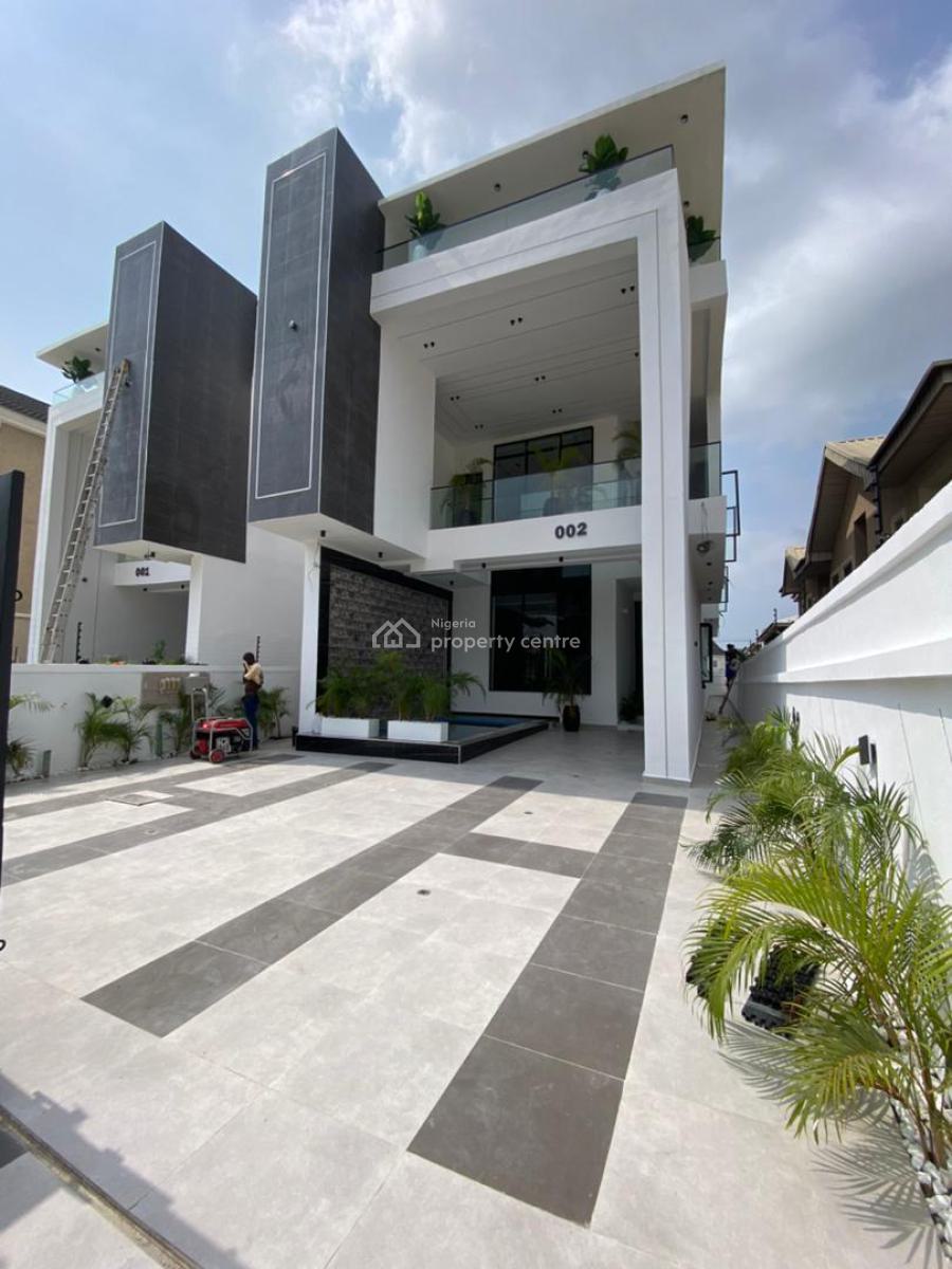 6 Bedroom Detached Duplex with a Pool, Bq and Gym, Ikota, Lekki, Lagos, Detached Duplex for Sale