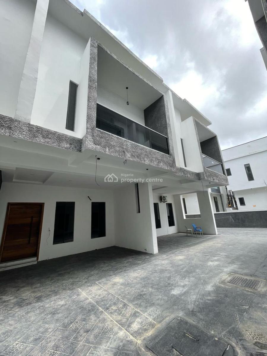 Brand New 4 Bedroom Terrace, Ikota Gra., Ikota, Lekki, Lagos, Terraced Duplex for Sale