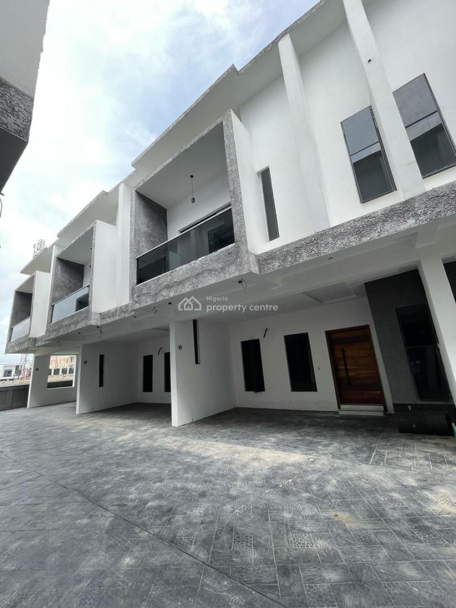 Brand New 4 Bedroom Terrace, Ikota Gra., Ikota, Lekki, Lagos, Terraced Duplex for Sale