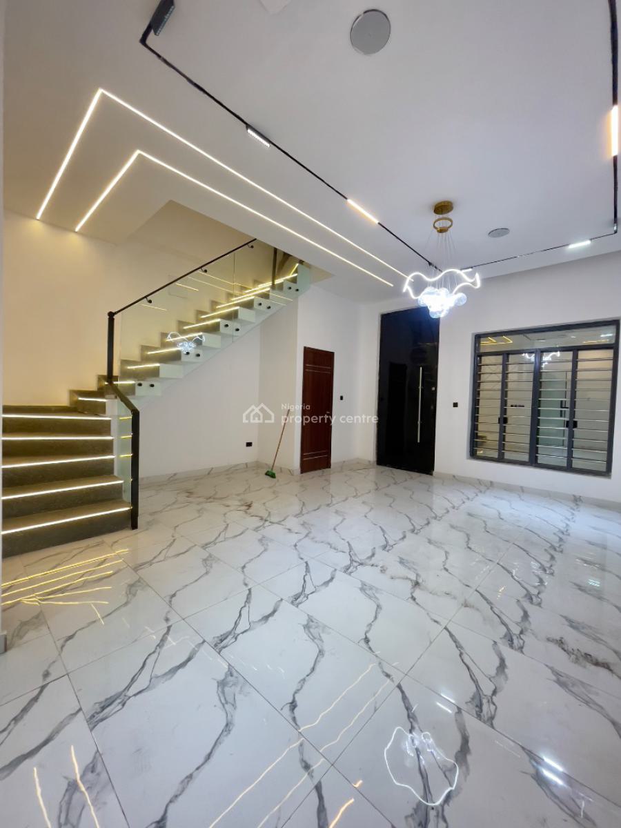 Luxury 4 Bed Smart Home with Rooftop Terrace and Pool, Osapa, Lekki, Lagos, Detached Duplex for Sale