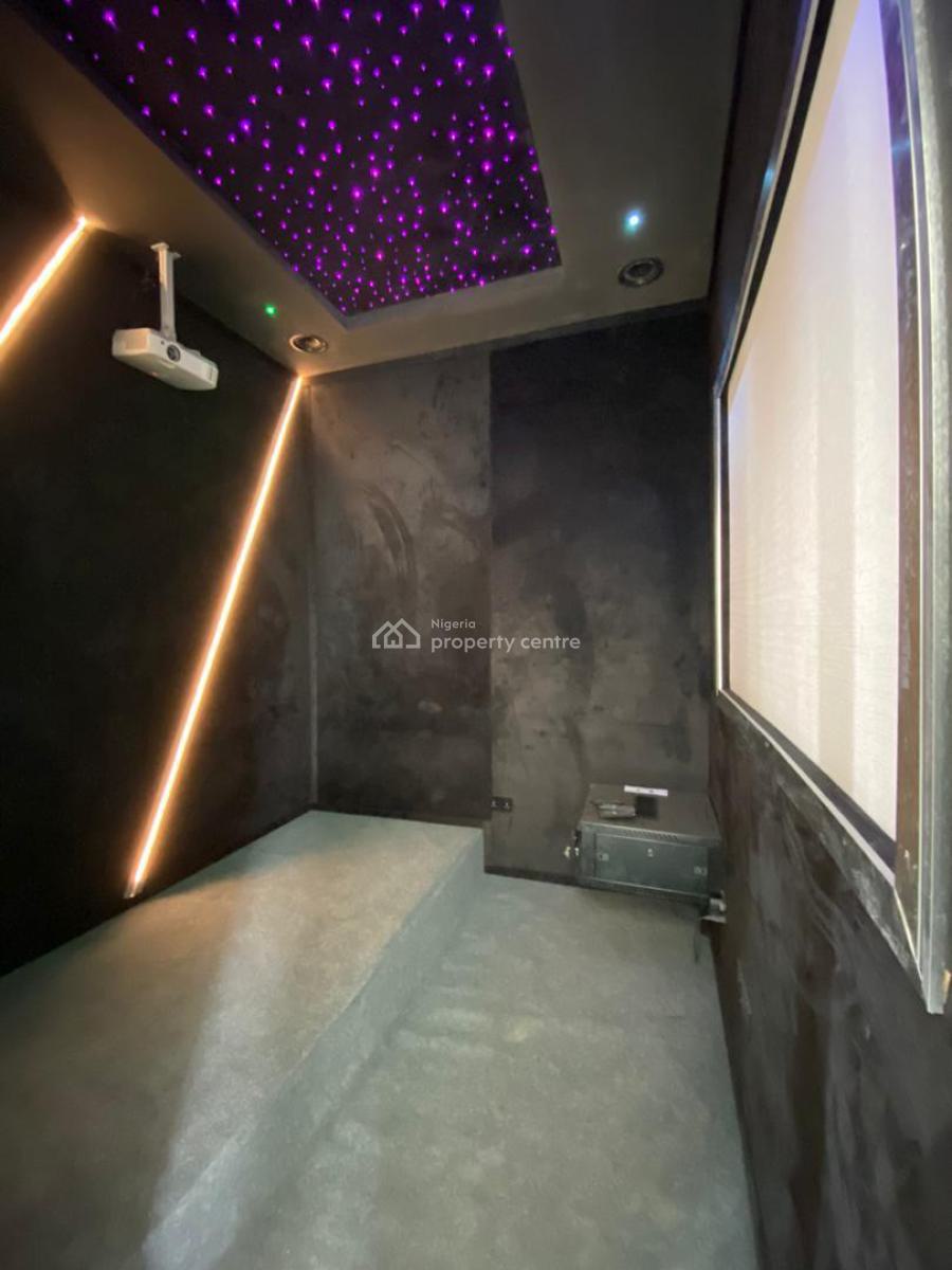 5 Bedroom Detached Duplex with a Pool, Bq and Cinema, Ikota, Lekki, Lagos, Detached Duplex for Sale