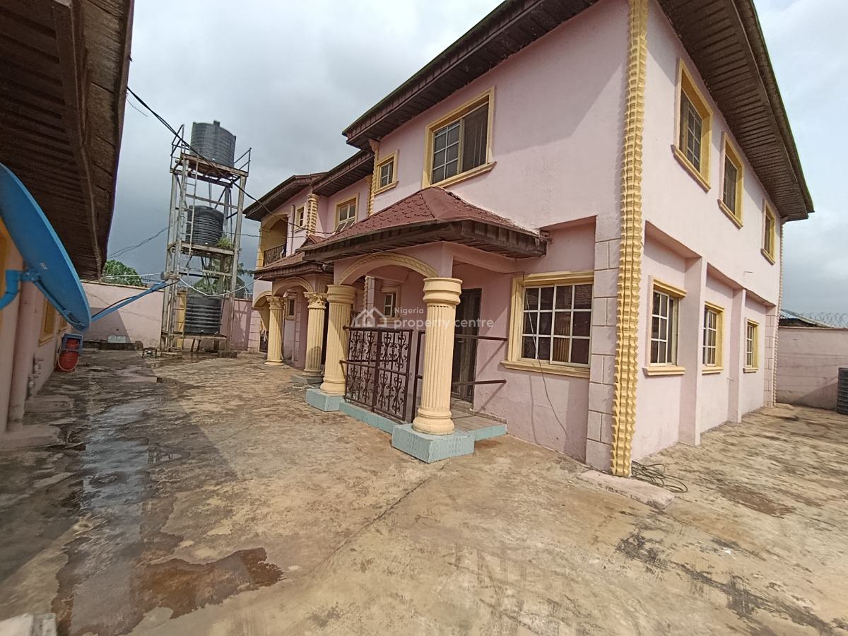 Fine 2 Bedroom Flat Upstairs Big Compound Prepaid Meter Fence Gate Wat, Itele Ogun State Close to Ayobo Lagos, Ado-odo/ota, Ogun, Flat / Apartment for Rent