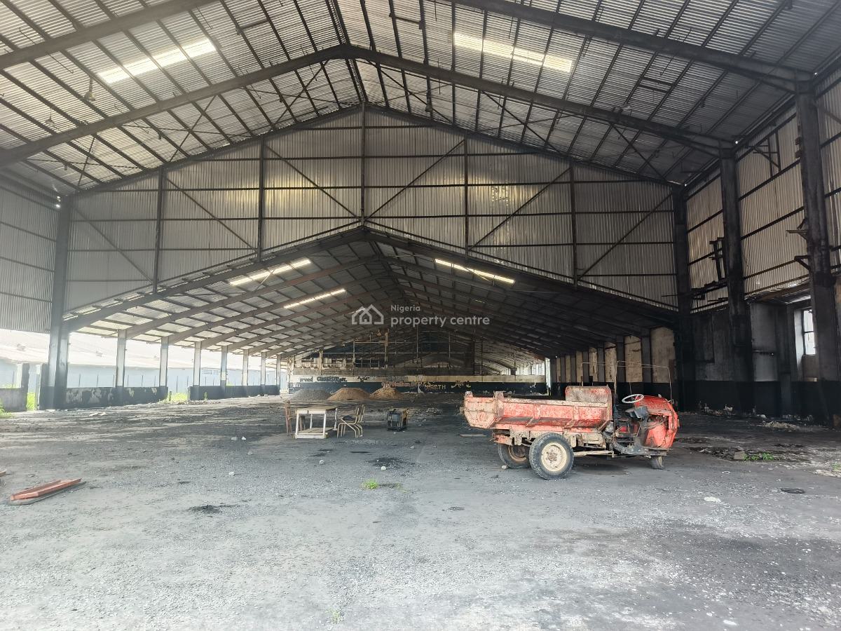 Warehouse of 13,000 Sqm with Office, Ikeja Industrial Area, Ikeja, Lagos, Warehouse for Rent