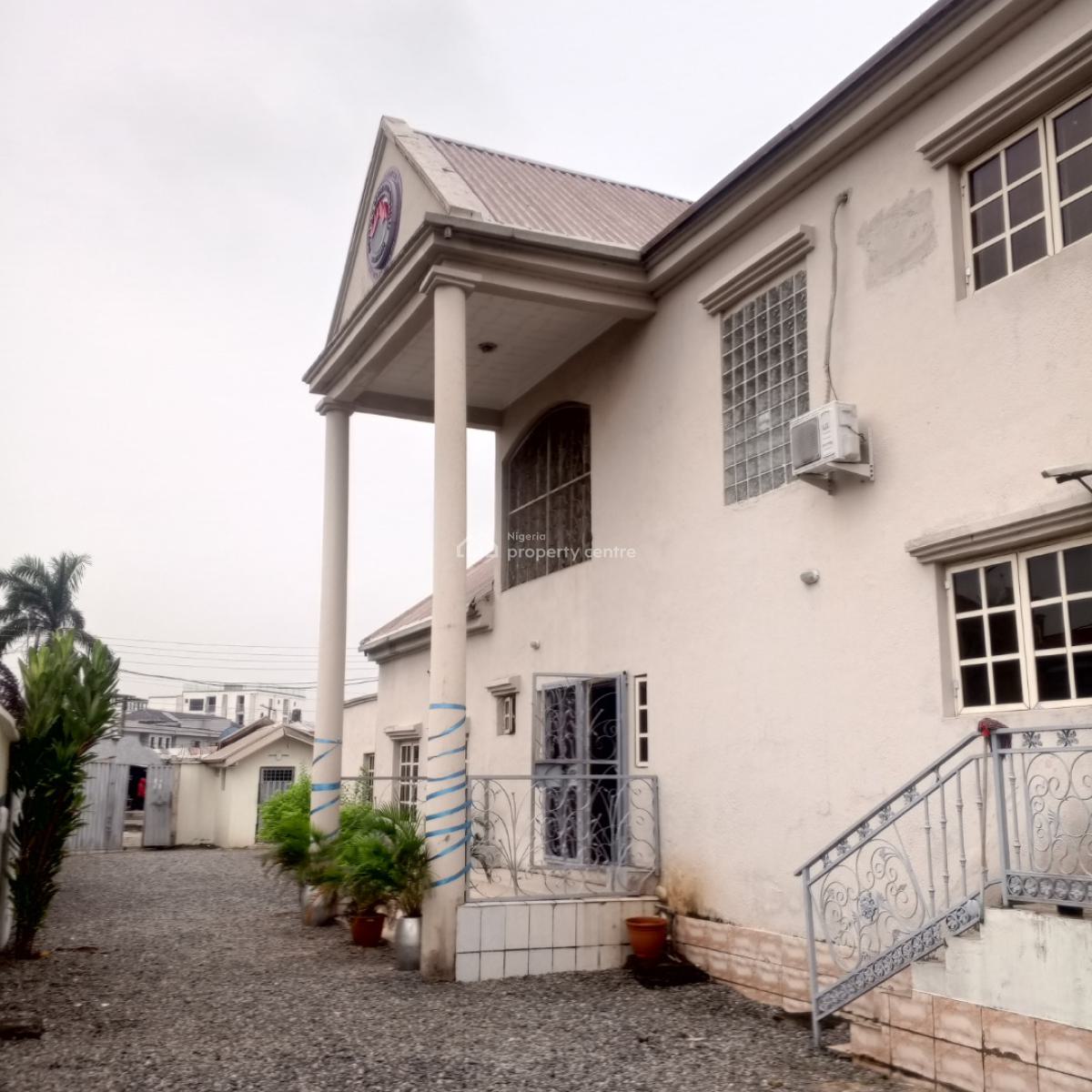 Facing The Road 1377sq of Land with 3 Bed Town House, 3 Shops, Mini, Facing The Road, Ajah, Lagos, Land for Sale