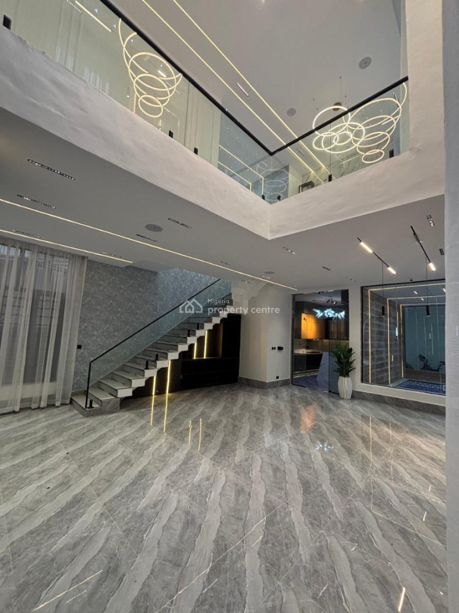 Luxury 5 Bedroom Fully Detached Duplex with Bq, Swimming Pool & Gym, Close to Chevron Toll Gate, Lekki, Lagos, Detached Duplex for Sale