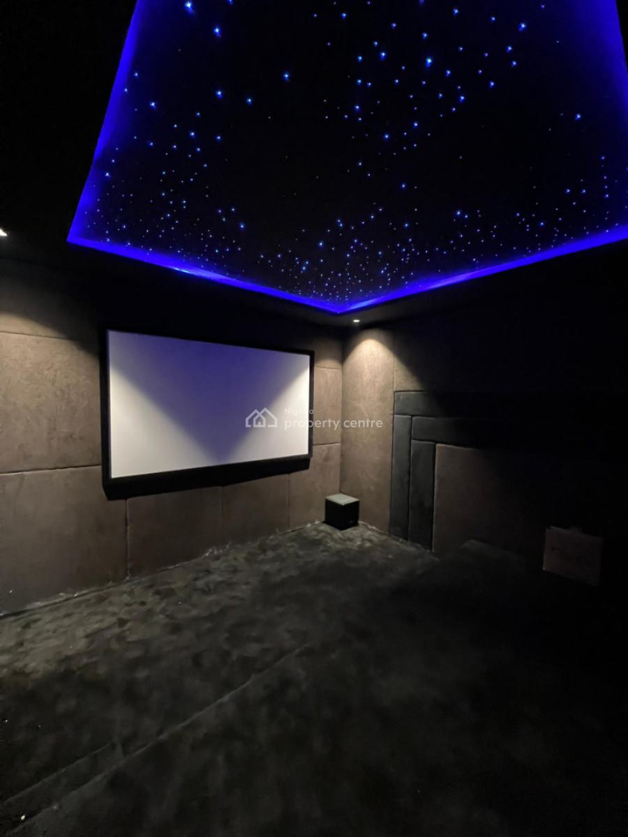 Elegantly Built 5 Bedroom Fully Detached Home with Cinema, Bq and Roof, Lekki Phase 1, Lekki, Lagos, Detached Duplex for Sale