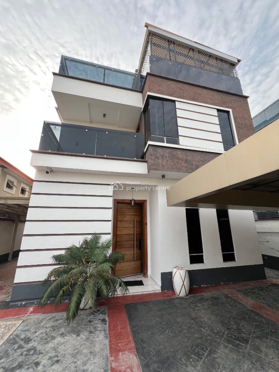 5-bedroom Fully-furnished Smart Duplex with a Swimming Pool, Gym, Etc, Lekki Phase 1, Lekki, Lagos, Detached Duplex for Sale