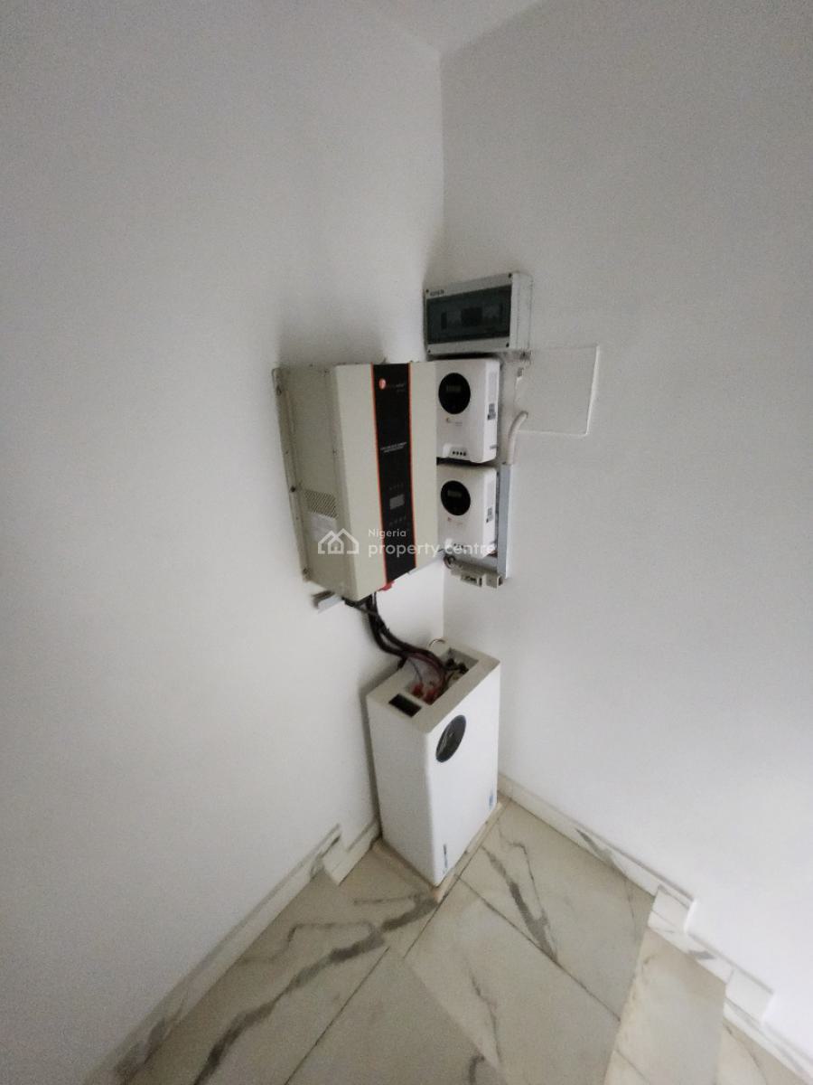 4 Bedroom Terrace Duplex with Solar, Jahi, Abuja, Terraced Duplex for Sale