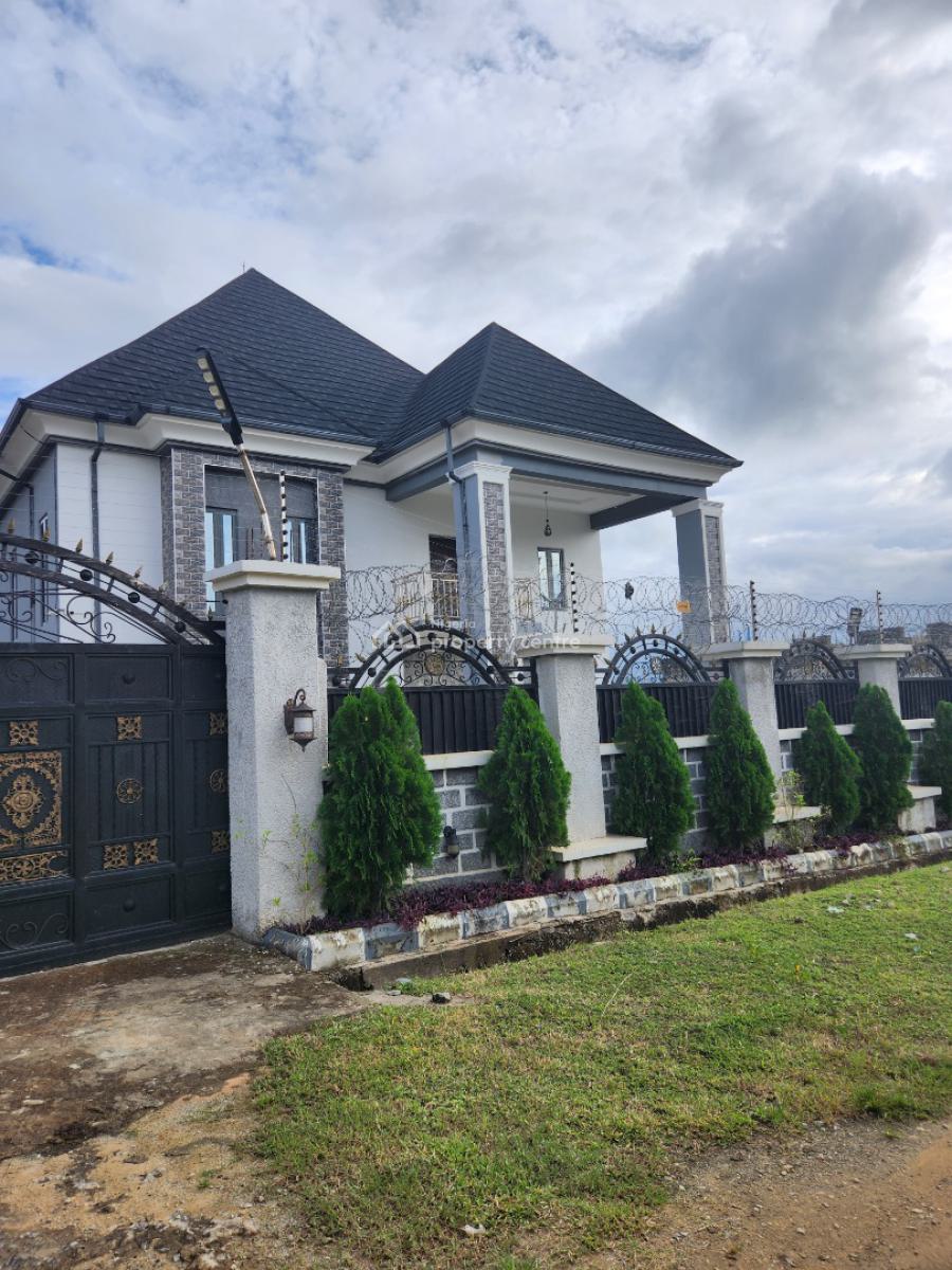 Newly Built Furnished 5 Bedroom Duplex, Seaman Estate Behind Dunamis Glory Dome, Lugbe District, Abuja, Detached Duplex for Sale