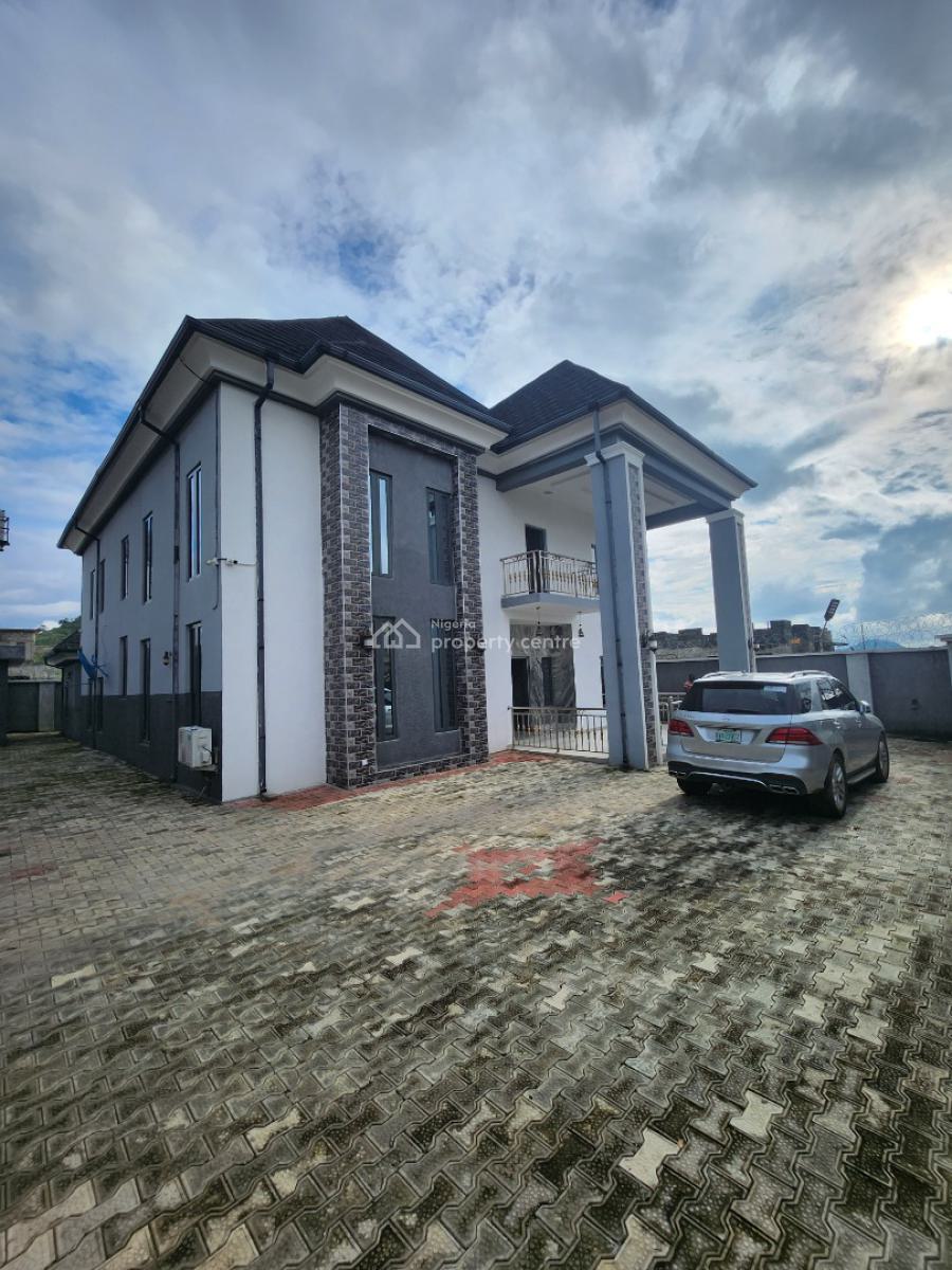 Newly Built Furnished 5 Bedroom Duplex, Seaman Estate Behind Dunamis Glory Dome, Lugbe District, Abuja, Detached Duplex for Sale