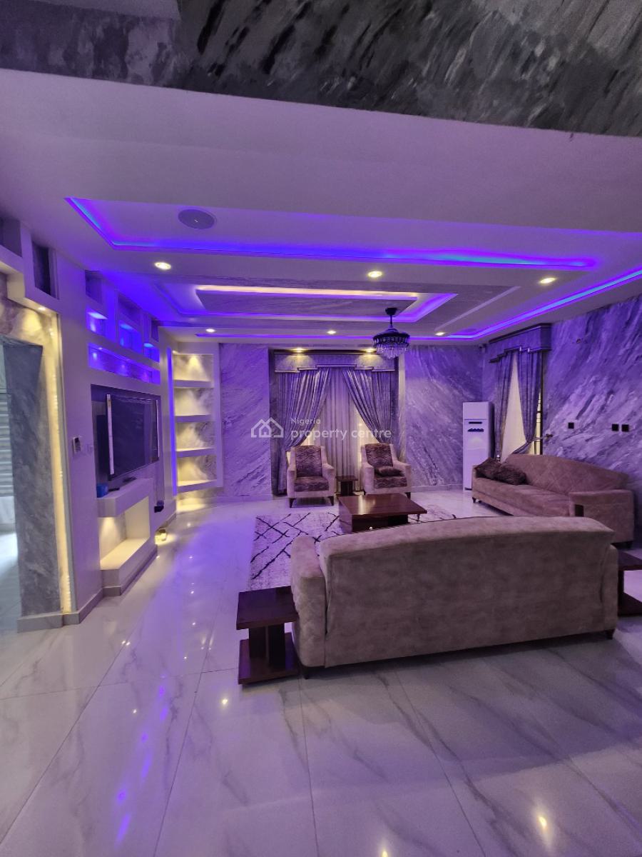 Newly Built Furnished 5 Bedroom Duplex, Seaman Estate Behind Dunamis Glory Dome, Lugbe District, Abuja, Detached Duplex for Sale