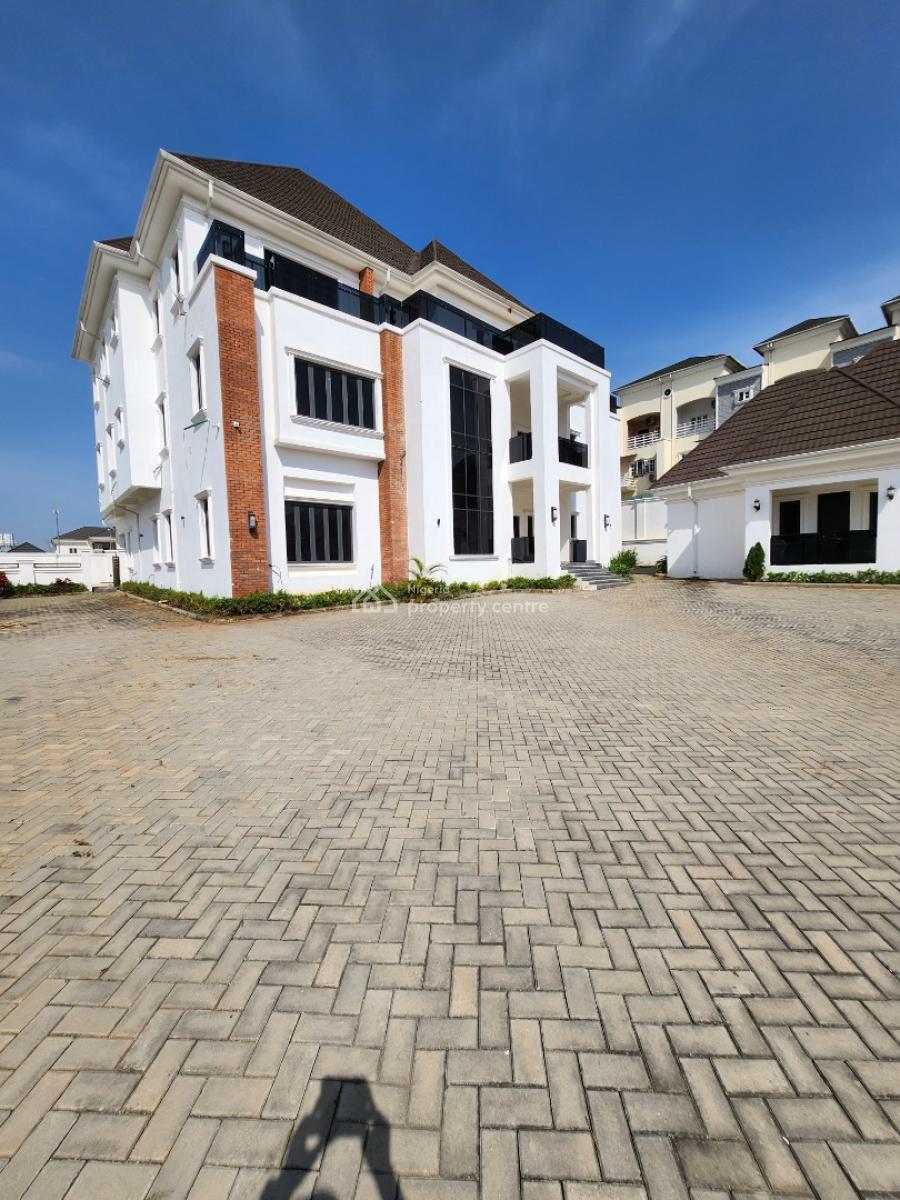 Newly Built 7 Bedroom Duplex with Bq,swimming Pool, Elevator I Guzape, Guzape, Guzape District, Abuja, Detached Duplex for Sale