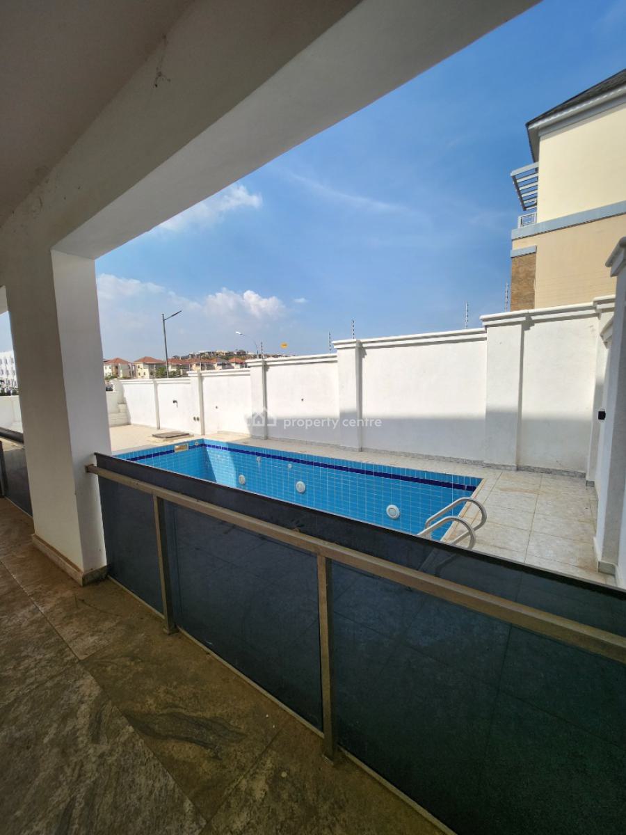 Newly Built 7 Bedroom Duplex with Bq,swimming Pool, Elevator I Guzape, Guzape, Guzape District, Abuja, Detached Duplex for Sale