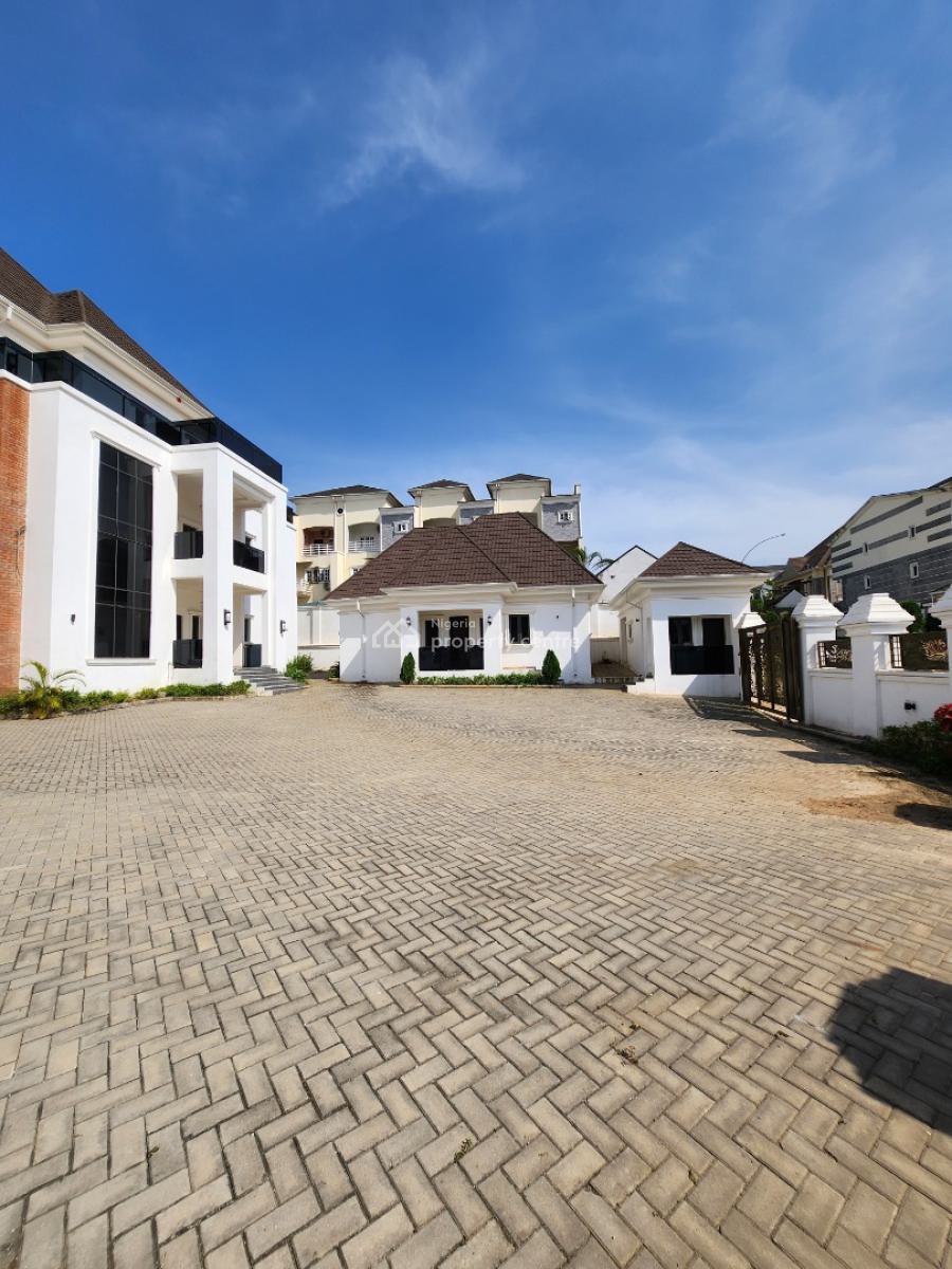 Newly Built 7 Bedroom Duplex with Bq,swimming Pool, Elevator I Guzape, Guzape, Guzape District, Abuja, Detached Duplex for Sale