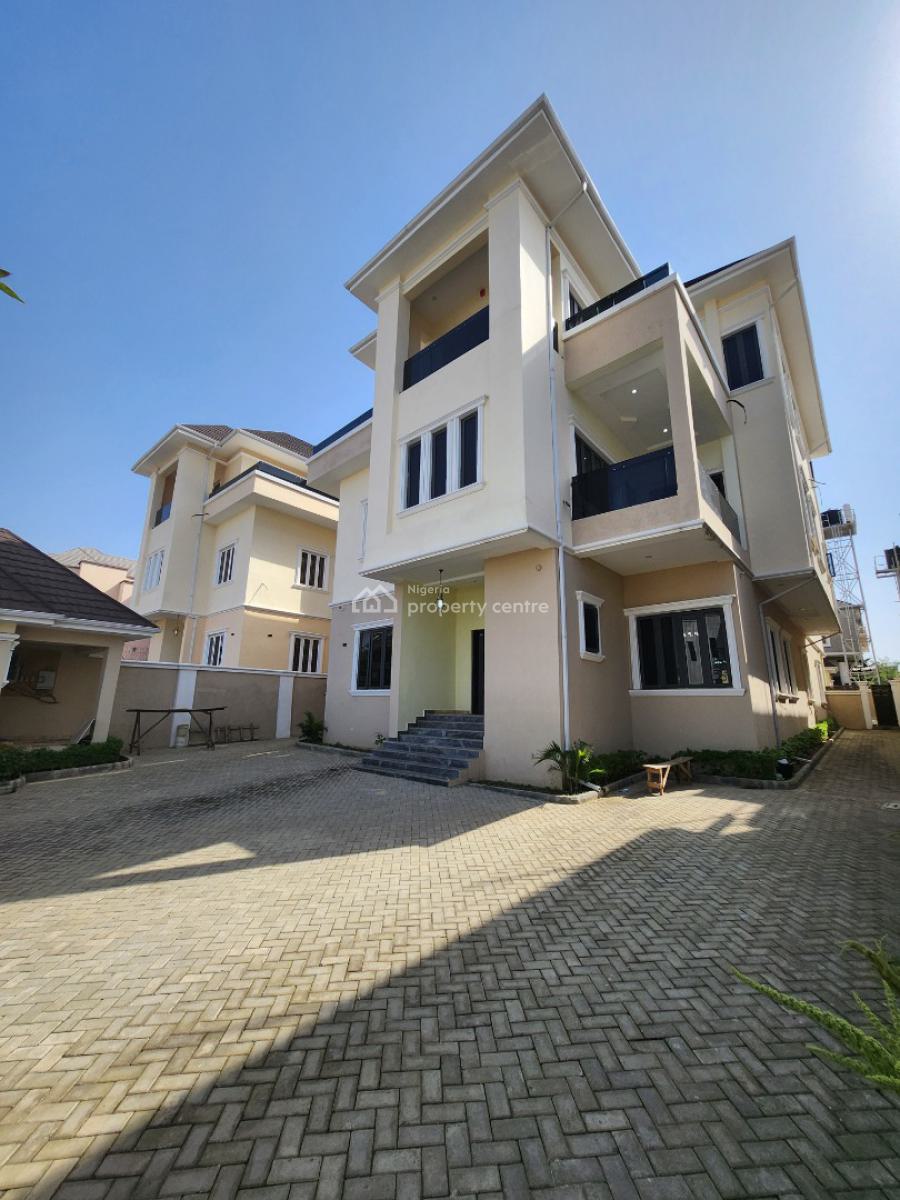 Newly Built 7 Bedroom Duplex with Elevator and Swimming Pool, Guzape District, Abuja, Detached Duplex for Sale