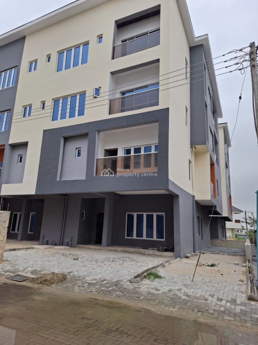 Very Spacious 4 Bedroom Maissonnet Corner Piece, Kunsela Road, Ikate, Lekki, Lagos, Block of Flats for Sale