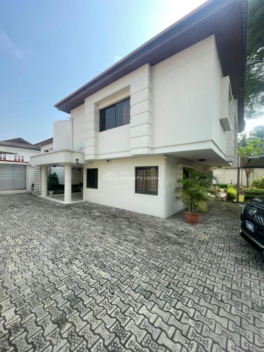 Detached Duplex on 1000 Sqm Plot, Aso Street, Parkview, Ikoyi, Lagos, Detached Duplex for Rent