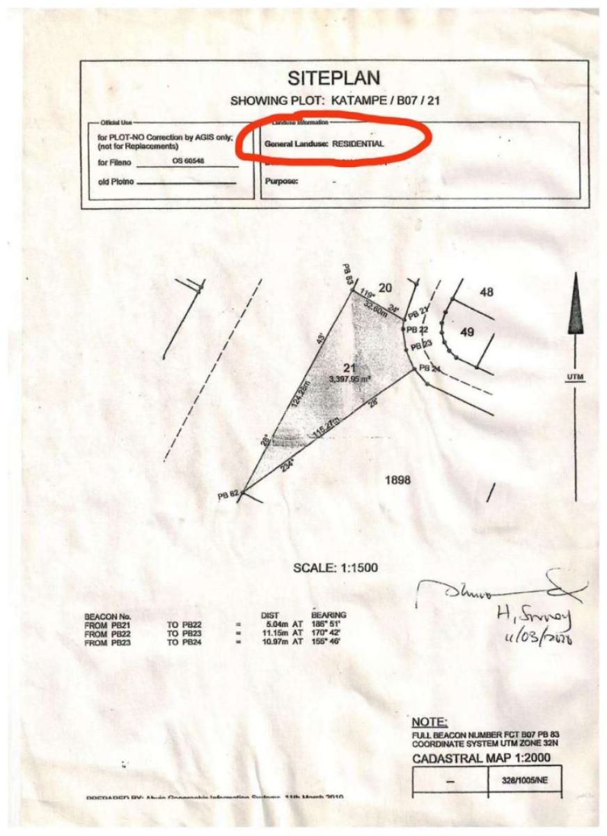 Residential Land, Katampe, Abuja, Residential Land for Sale