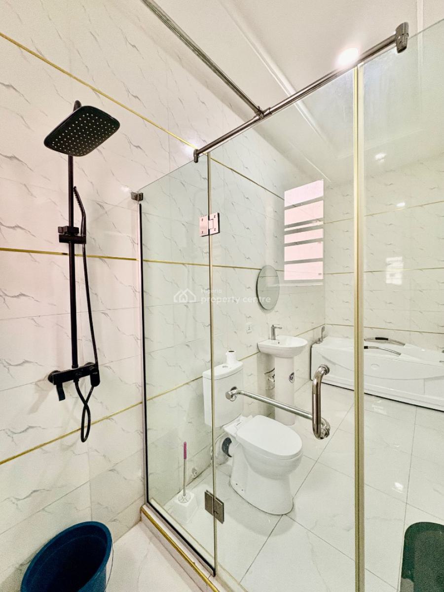 Deluxe 4 Bedroom Fully Furnished & Serviced Duplex in an Elite Estate, Dpkay Estate Before Orchid Enyo Filling Station By Lekki 2nd Toll Gate, Lekki, Lagos, Terraced Duplex for Rent