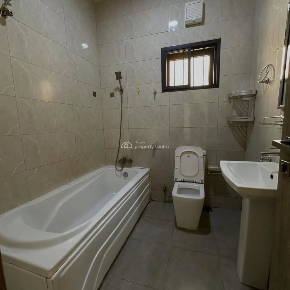 Well Built 3 Bedroom Flat in Prime Location, By Navy Quarters, Jahi, Abuja, Flat / Apartment for Sale