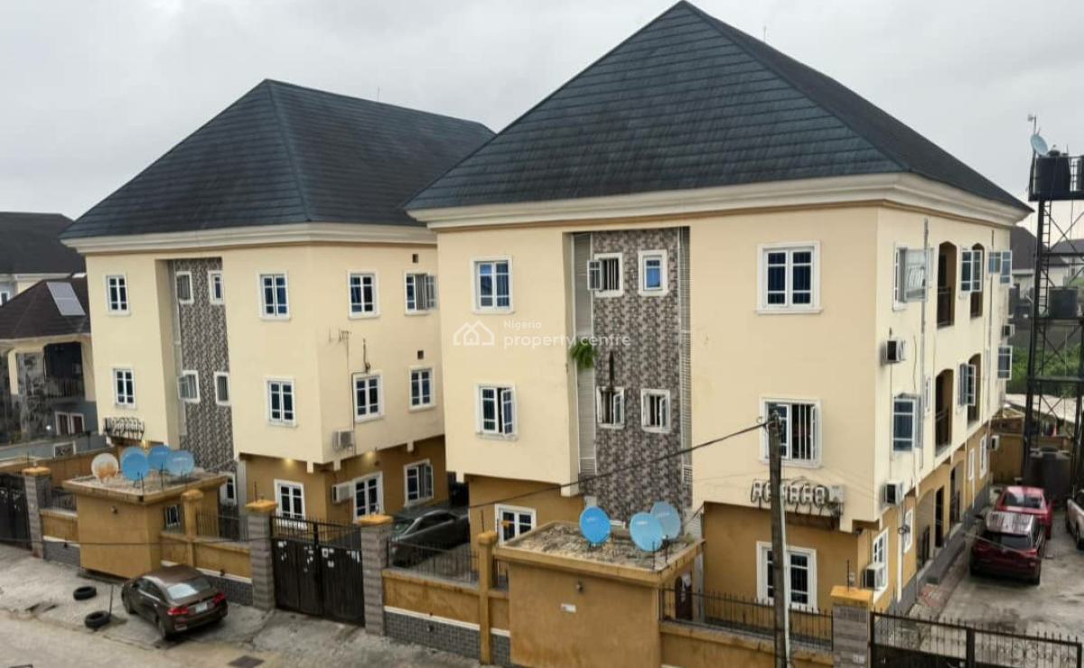 Twin 2storey Buildings of 12units of 2bedroom Ensuit Flats on 1800sqm, Victory Estate Off Ago Palace Way,  Ago, Okota, Isolo, Lagos, Block of Flats for Sale