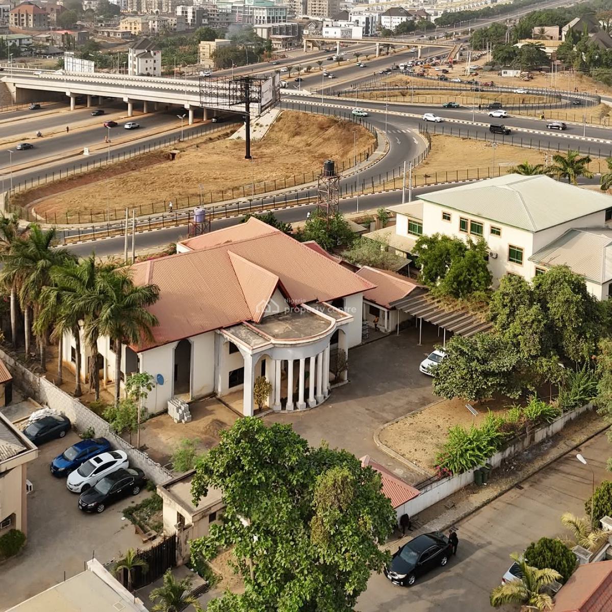 a Demolishable Duplex Seating on 1917 Residential Plot , C of O, Maitama District, Abuja, Residential Land for Sale