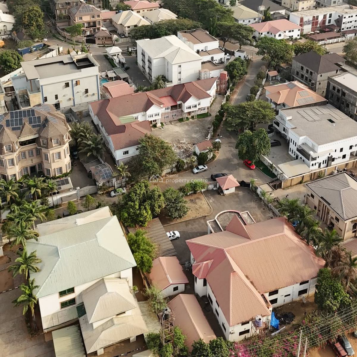 a Demolishable Duplex Seating on 1917 Residential Plot , C of O, Maitama District, Abuja, Residential Land for Sale