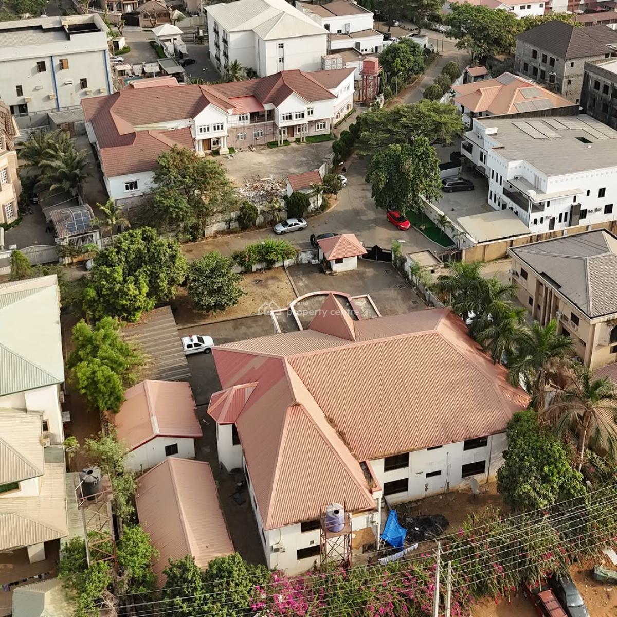 a Demolishable Duplex Seating on 1917 Residential Plot , C of O, Maitama District, Abuja, Residential Land for Sale