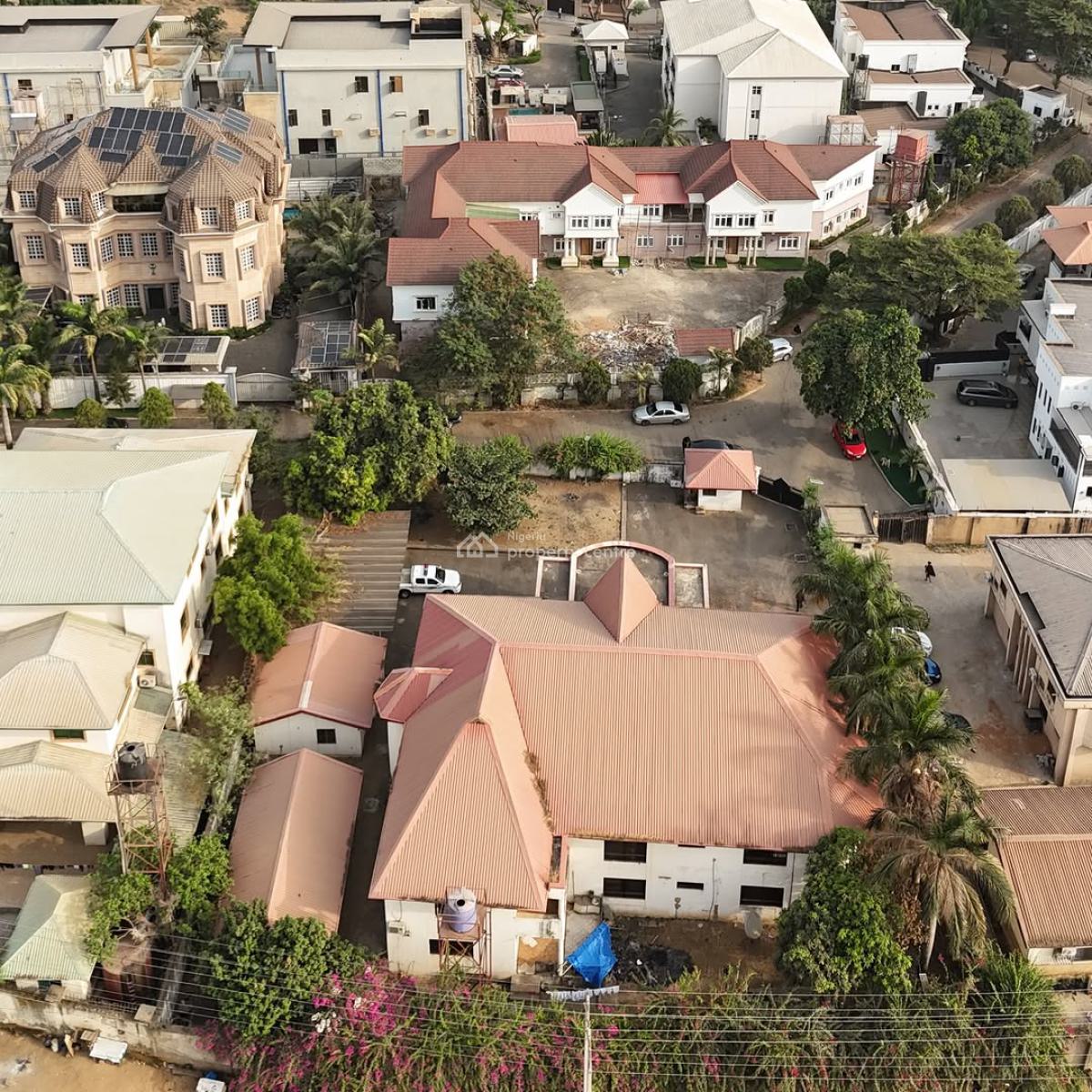 a Demolishable Duplex Seating on 1917 Residential Plot , C of O, Maitama District, Abuja, Residential Land for Sale