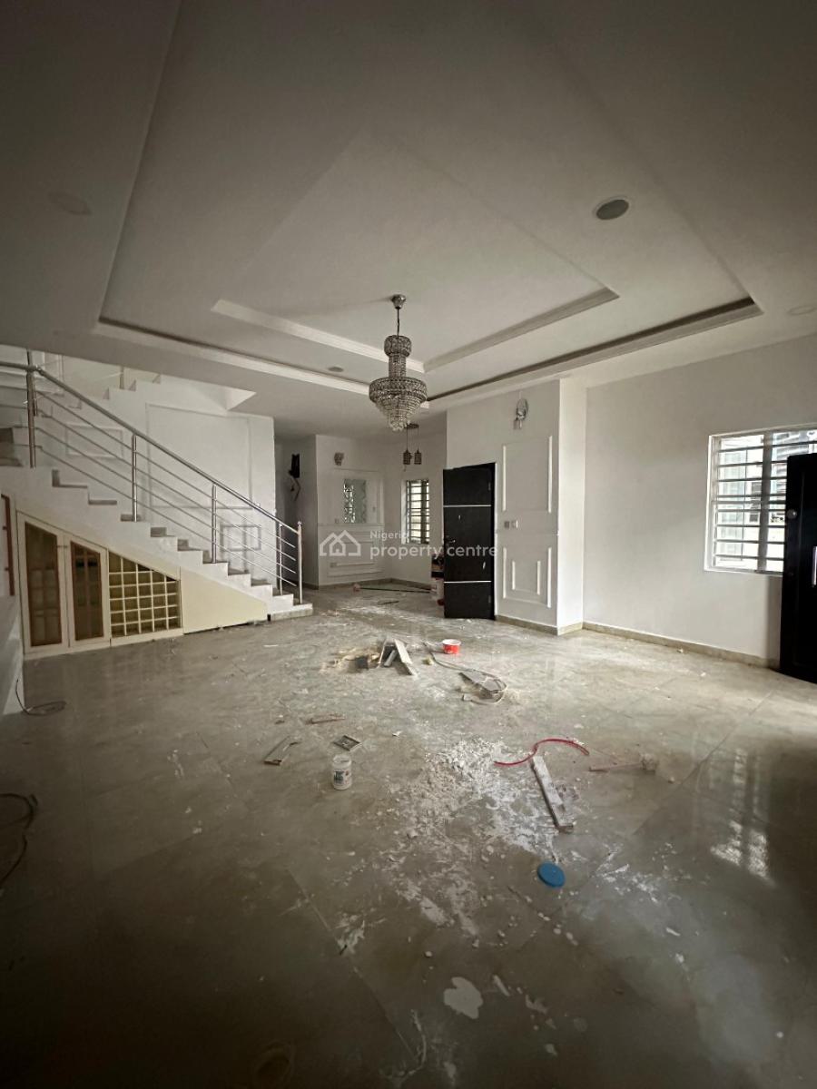 Well-maintained 5-bedroom Fully Detached Duplex with Bq, Osapa, Osapa, Lekki, Lagos, Semi-detached Duplex for Rent
