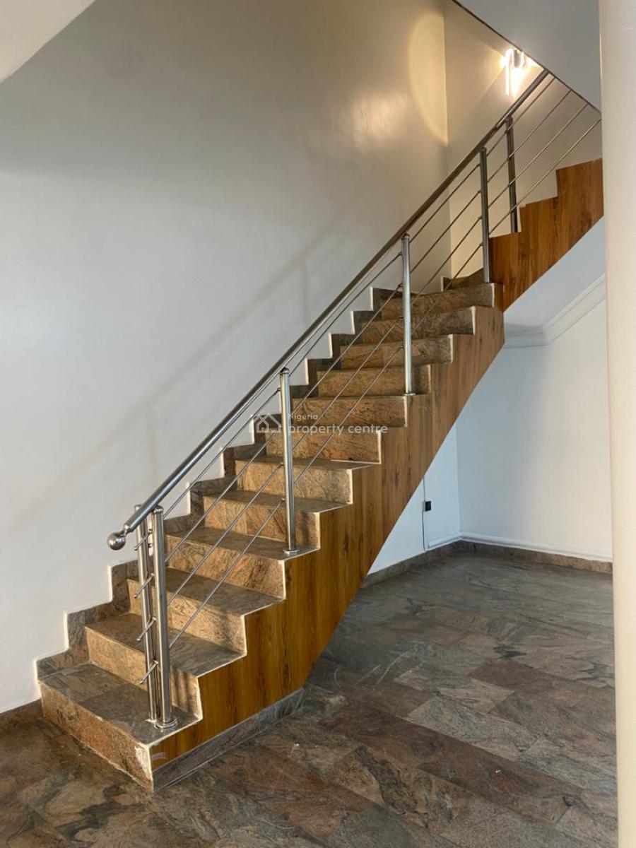 Cozy 4 Bedroom Terrace Duplex with Bq and a Private Pool, Ac, Jabi, Abuja, Terraced Duplex for Rent
