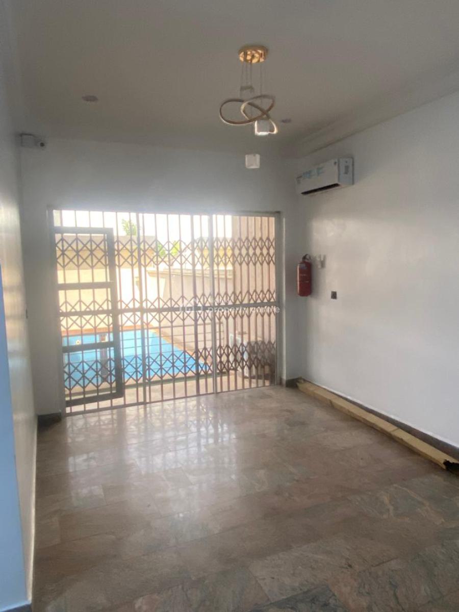 Cozy 4 Bedroom Terrace Duplex with Bq and a Private Pool, Ac, Jabi, Abuja, Terraced Duplex for Rent