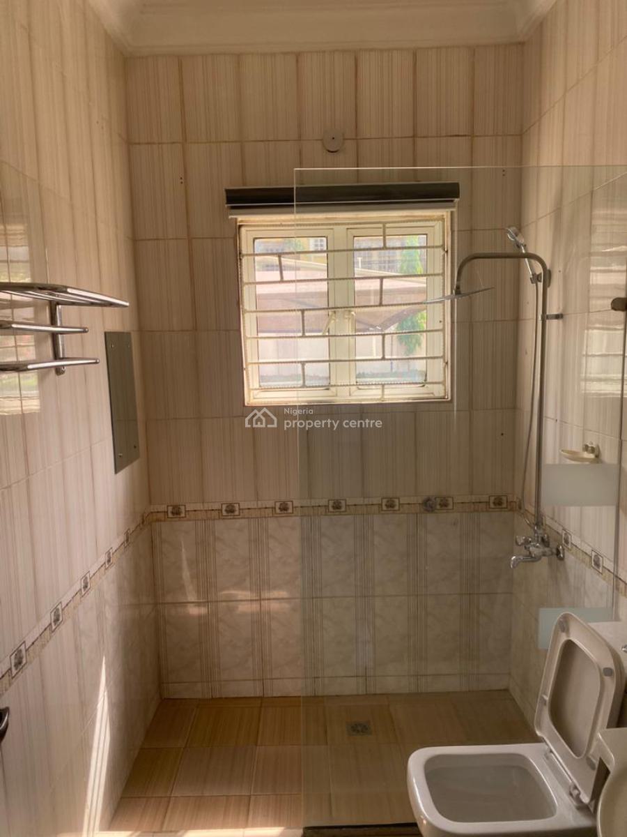 Cozy 4 Bedroom Terrace Duplex with Bq and a Private Pool, Ac, Jabi, Abuja, Terraced Duplex for Rent