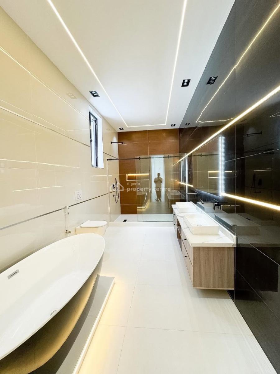 Massive 5 Bedroom Detached Duplex with Pool, Cinema & Rooftop Terrace, Osapa, Lekki, Lagos, Detached Duplex for Sale