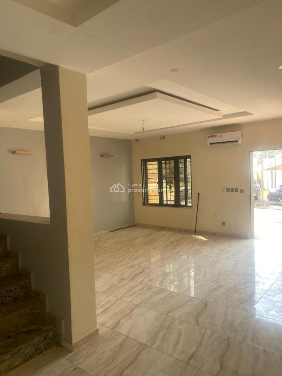 Clean 4 Bedroom Terrace Duplex with Bq Serviced with Ac and Generator, Jabi, Abuja, Terraced Duplex for Rent