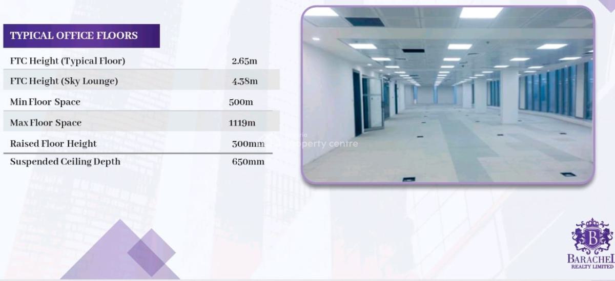 19 Floor Office Complex 5 Floors of Car Park for 300 Vehicles, Victoria Island (vi), Lagos, Plaza / Complex / Mall for Sale