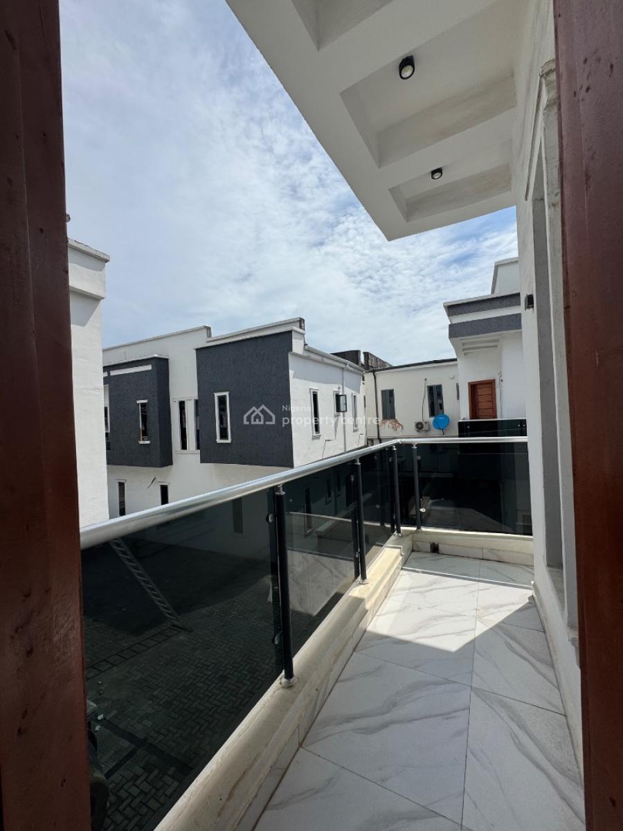 Newly Build Nicely Built 4 Bedroom Fully Detached with Bq, Orchid Road, Lekki, Lagos, Detached Duplex for Rent
