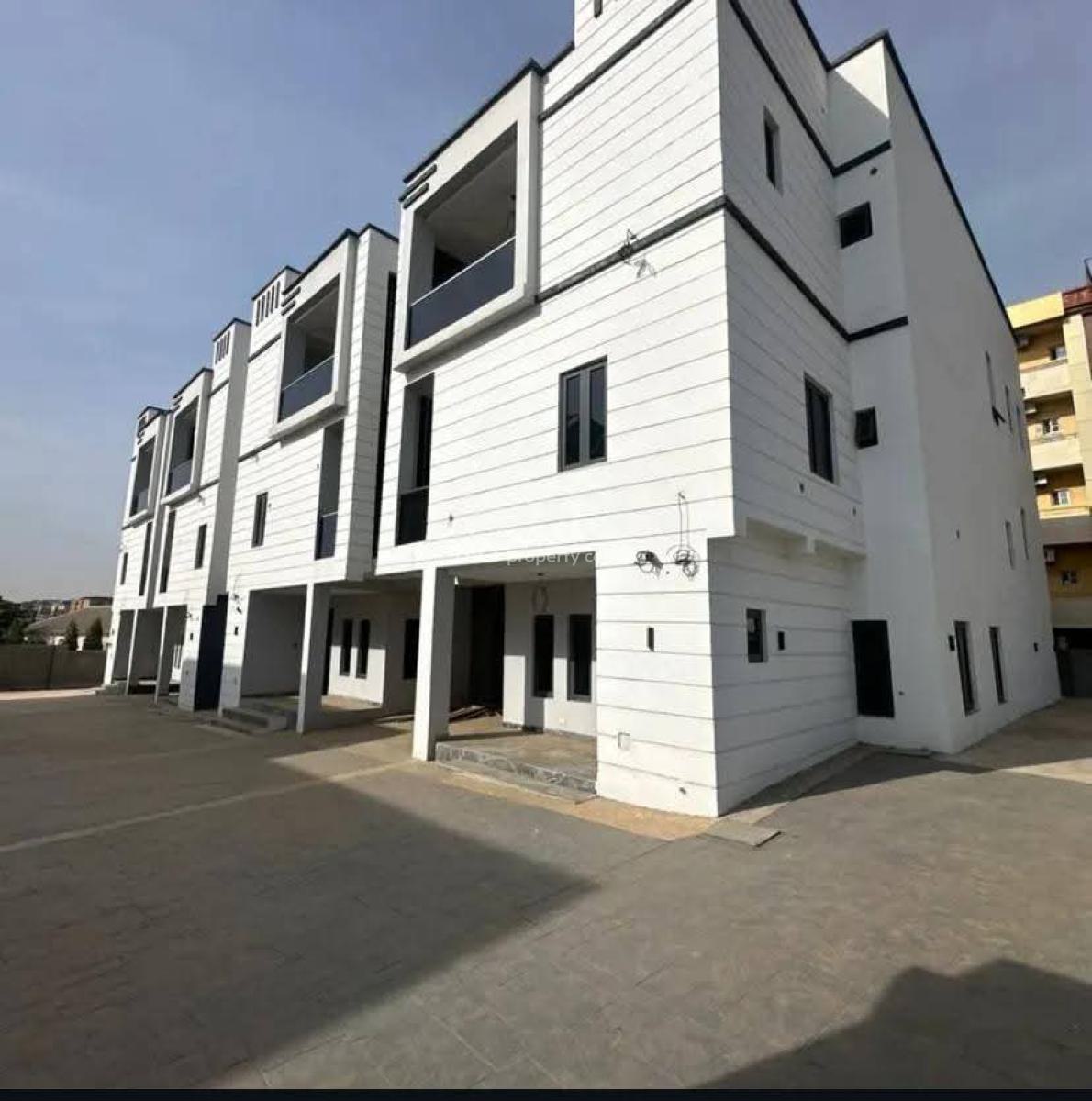 Brand New 5 Bedroom Terrace Duplex, Wuye, Abuja, Terraced Duplex for Sale