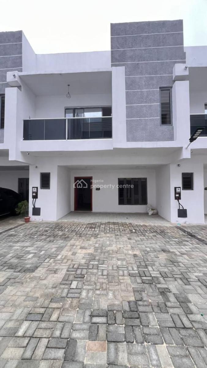 Tastefully Built 4 Bedroom Terrace Duplex with Bq, Chevron Toll Gate, Orchid Road, Lekki, Lagos, Terraced Duplex for Sale