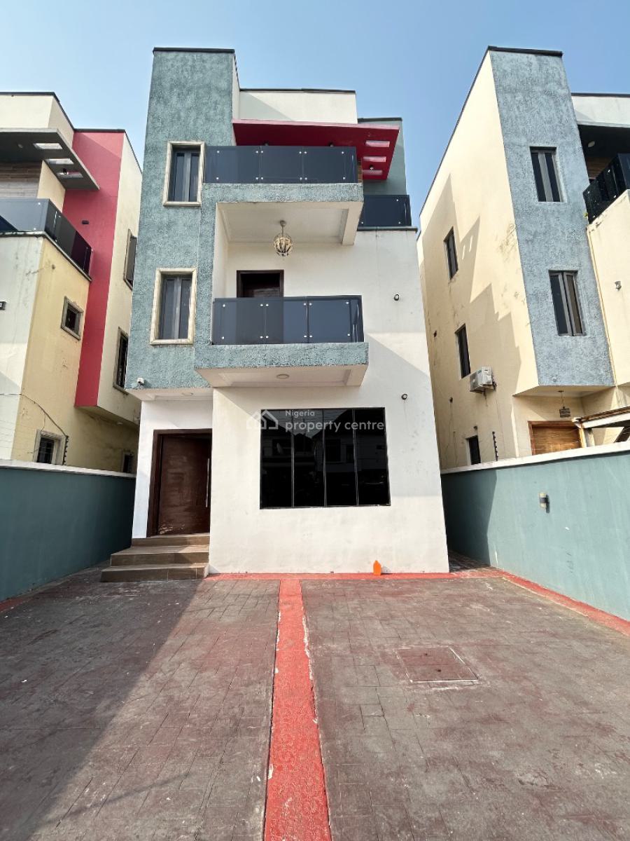5 Bedroom Fully Detached Duplex with Bq, Ikota, Lekki, Lagos, Detached Duplex for Rent