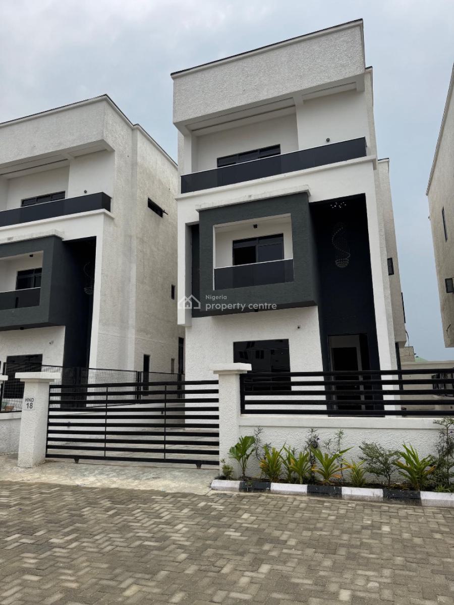 an Impeccable Built 5 Bedroom Fully Detached Duplex with Pool, Ikate, Lekki, Lagos, Detached Duplex for Sale