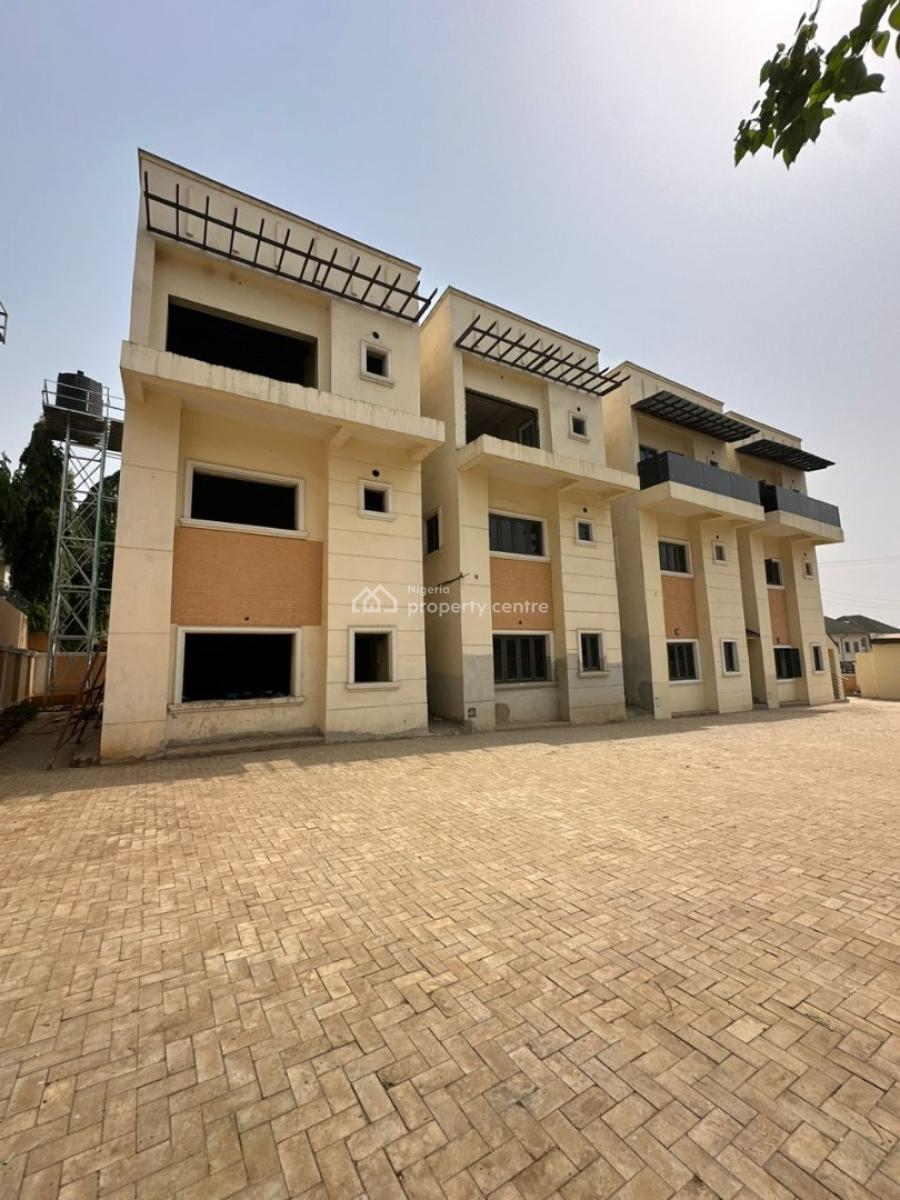 Tastefully Finished 4 Bedroom Terraced Duplex with Bq, Apo District, Apo, Abuja, Terraced Duplex for Sale