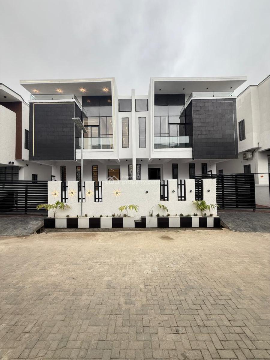 Newly Built  4 Bedroom Semi Detached Duplex with Bq, Ajah, Lagos, Semi-detached Duplex for Sale