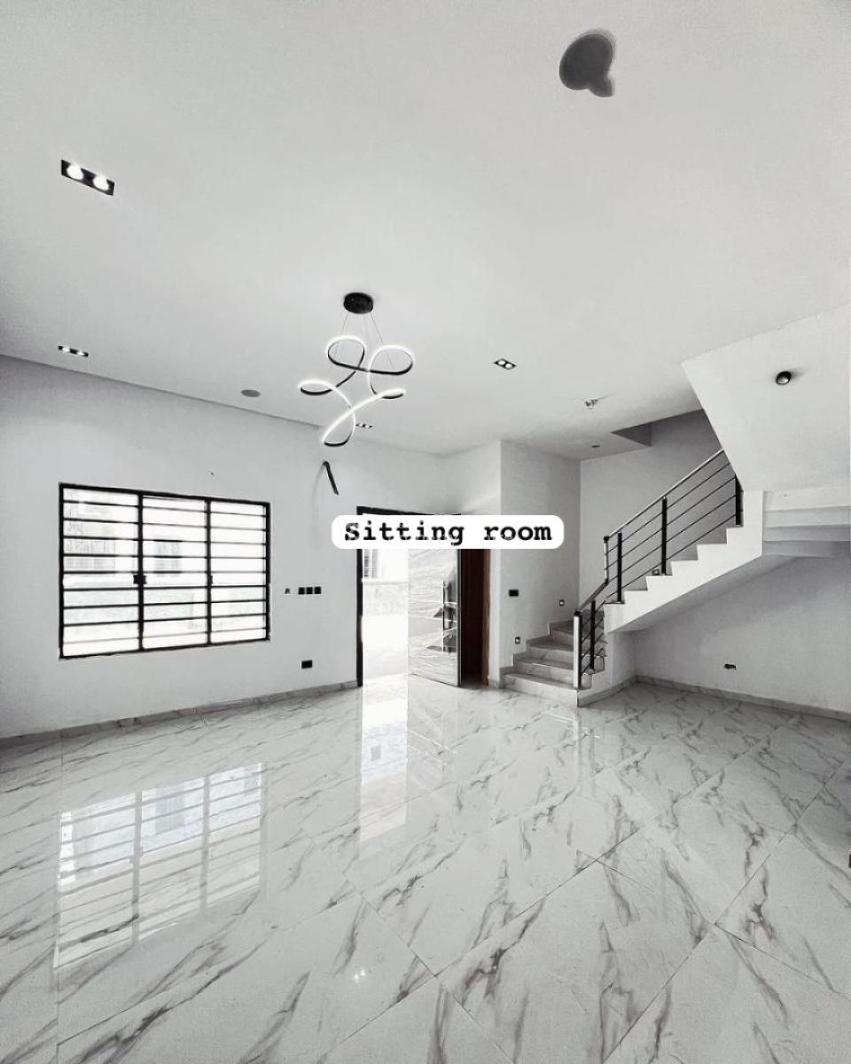 Fully Furnished and Unfurnished 4 Bedroom Terrace, Westend Estate, Ikota, Lekki, Lagos, Terraced Duplex for Sale